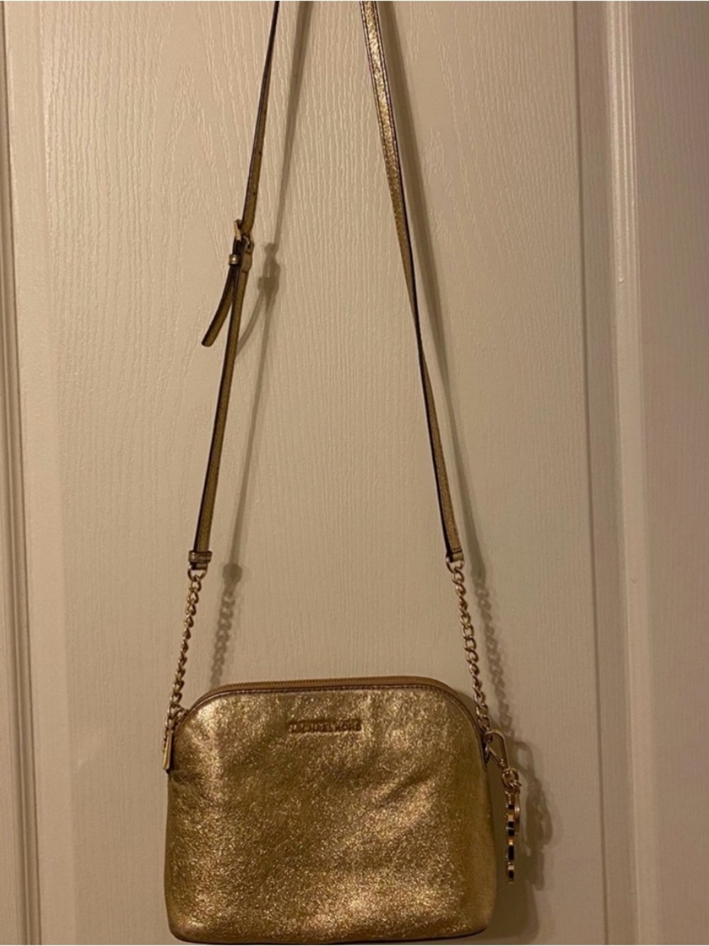 Michael Kors Rose Gold Crossbody Bag - Picture 4 of 6